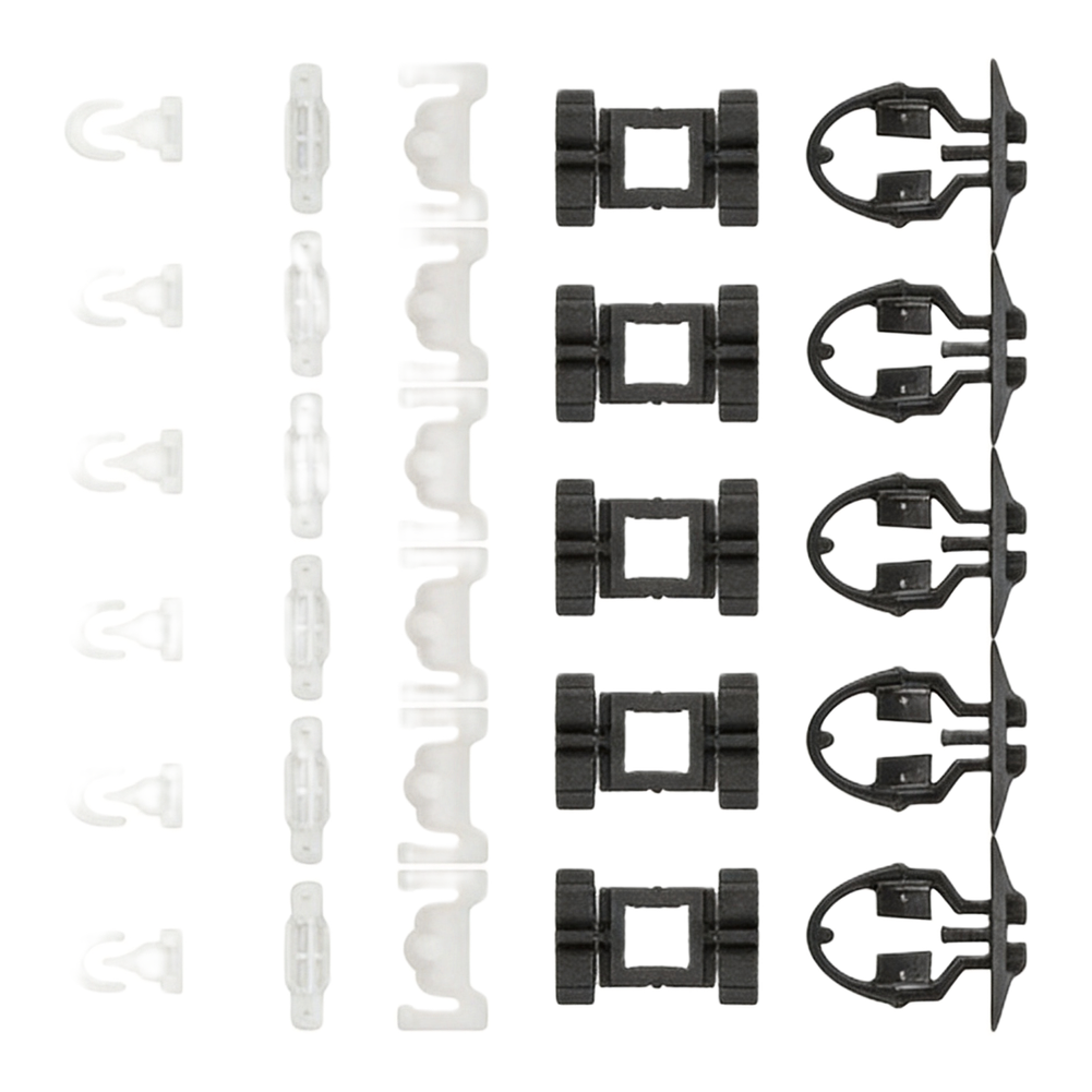 Car Accessories List - Klipsy mocujące do listew zewnętrznych, akcesoria
