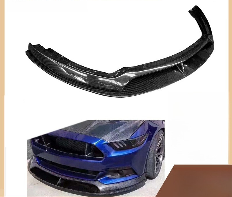 Car Accessories Lipa - Karbonowy spojler przedniego zderzaka do Mustanga