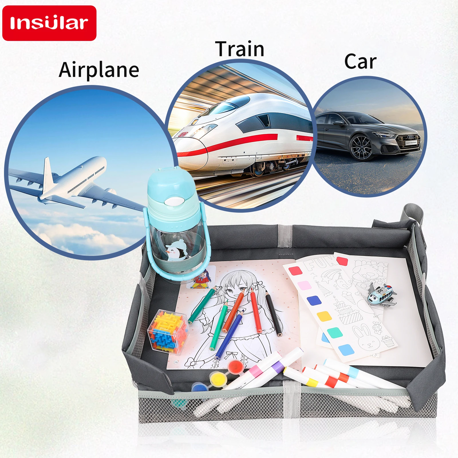 Car Accessories List - Wodoodporny organizer na fotelik samochodowy dla